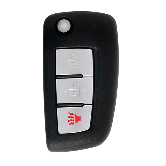 For Nissan Rogue 2014-2020 3-Button CWTWB1G767 (PN:28268-4BA1A) (S) Remote Flip Key (S) #8