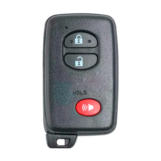 For Toyota 4Runner-Prius-Venza 2009-2019 3-Button HYQ14ACX (PN:89904-47370) GNE-5290 LXP90 Blade 315Mhz Smart Key (B)  #301