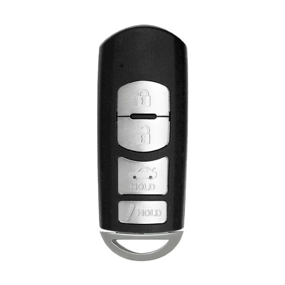 For Mazda CX5, CX9 2016-2019 4-Button WAZSKE13D01 FSK (PN:TKY2-67-5DY) Hitag Pro/49 Chip/MAZ24R Blade w/Hatch Smart Key 315Mhz #113