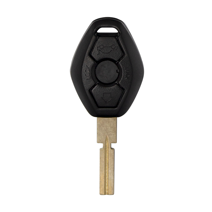For BMW 2000-2003 3-Button HU58 EWS 4-Track Remote Head Key Shells #1601