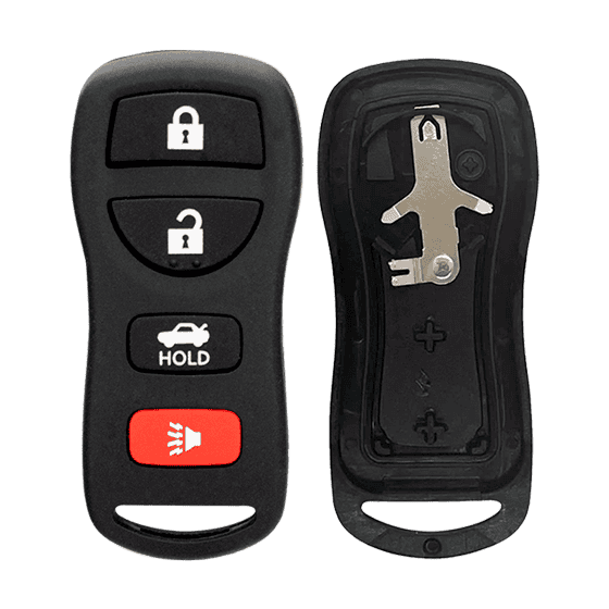 For Nissan 4-Button KBRASTU15 Keyless Entry Remote Shells #1758
