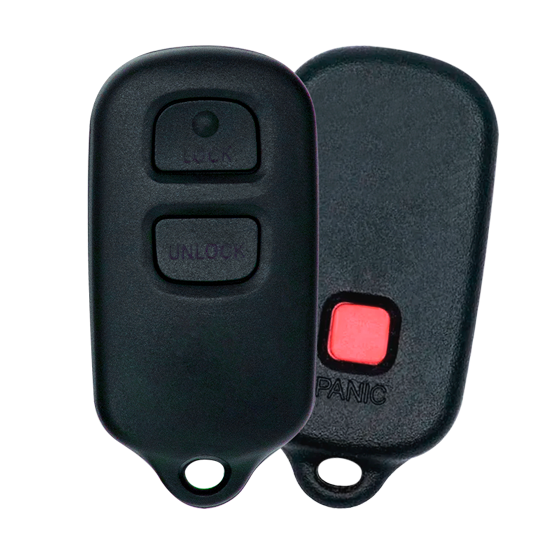 For Toyota Scion 2000-2008 3-Button HYQ12BAN/HYQ12BBX Keyless Entry Remote Shells #1773