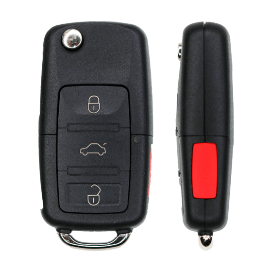 For Volkswagen 4-Button (Square) Flip key Shells #1847
