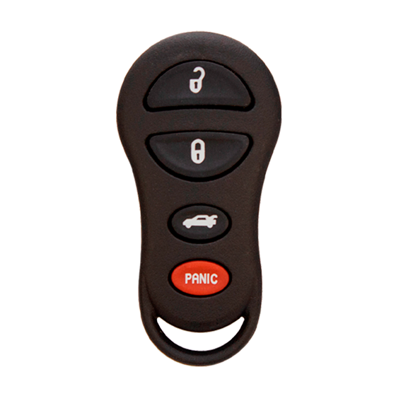 For Chrysler-Dodge-Jeep 2001-2008 4-Button GQ43VT17T (PN:04602260AA) 315Mhz Keyless Enrty Remote #1364