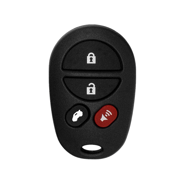 For Toyota 4-Button GQ43VT20T w/Hatch Keyless Entry Remote Shells #1777