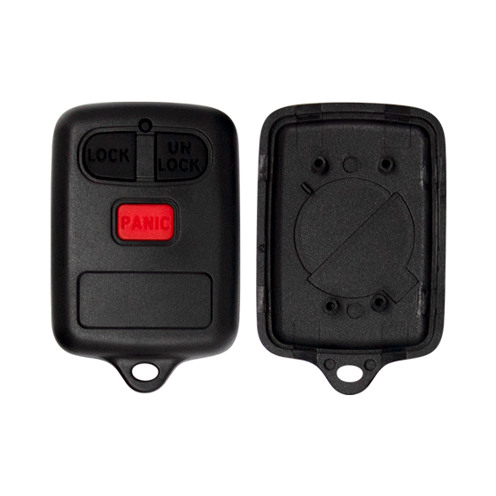 For Toyota Camry-Sienna 1997-1999 3-Button Keyless Entry Remote Shells #1774