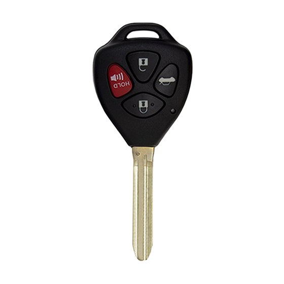 For Toyota 2007-2010 4-Button HYQ12BBY (PN:89070-06231) 4D-67 Chip w/Trunk Remote Head Key #192