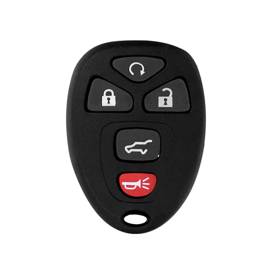 For GM 5-Button OUC60270-OUC60221 w/Hatch Keyless Entry Remote Shells (E ) #1806