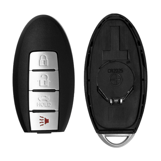 Metallo PREMIUM For Nissan Sentra/Versa 2013-2019 4-Button CWTWB1U840 w/Trunk OLD Board Smart Keys Shells (T) #1878