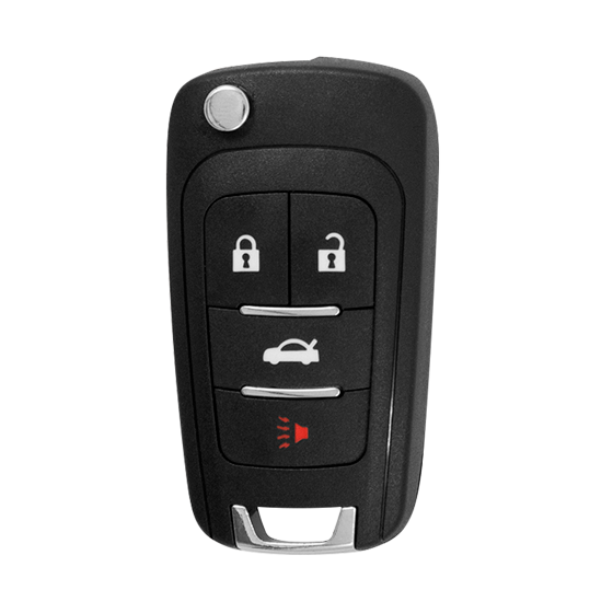 Xhorse Universal Wired Remote Flip Buick Style 4-Button w/Trunk XKBU01EN