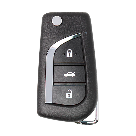 Xhorse Universal Wired Remote Flip Key for Toyota Style 3-Button XKTO00EN