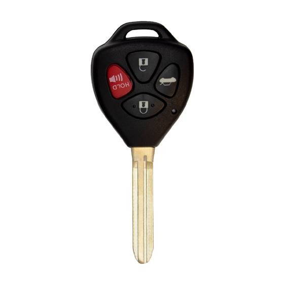For Toyota Corolla-Avalon 2008-2012 4-Button GQ4-29T (PN:89070-02270) w/Trunk 4D-67 Chip 315Mhz Remote Head Key (S) #197