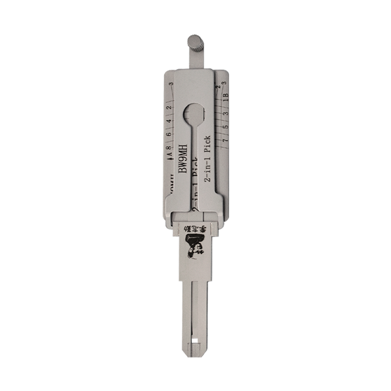 Original Lishi 2 in 1 8-Cut for BMW Motorcycles BW9MH (Anti-Glare) Ignition #L1062