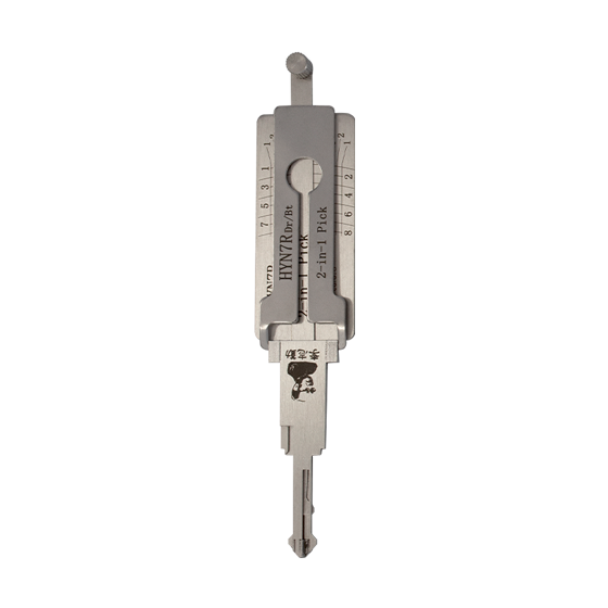 Original Lishi 2 in 1 8-Cut for Hyundai-KIA HYN7R Dr/Bt #L1024