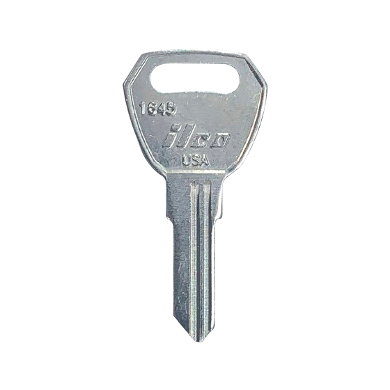 Ilco 10-Pack 1645  FULTON HITCH  AA00019462  Residential Metal Head Key #2296
