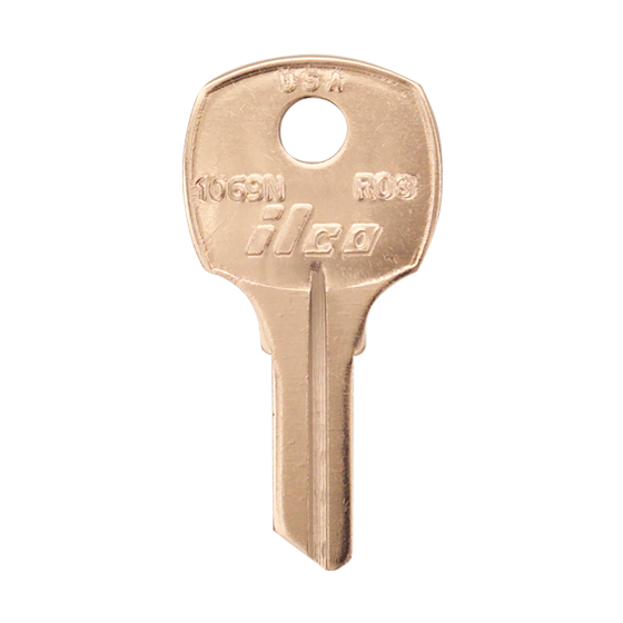 Ilco 50-Pack RO3­BR  NCL  AE00001920  Residential Metal Head Key #2290