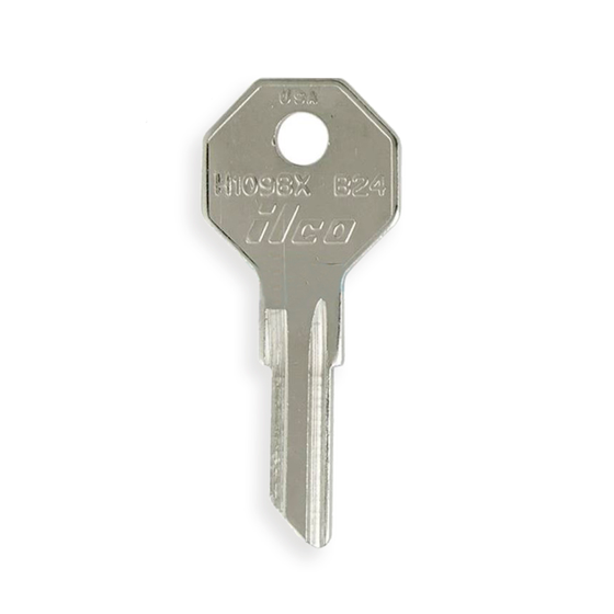 Ilco 10-Pack H1098X­B24 For Chrysler (H98X   H98X  AL2931803B  Mechanical Metal Head Key #2298