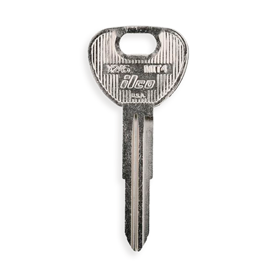 Ilco 10-Pack X245­MIT4 For Mitsubishi  AF01638002 Mechanical Metal Head Key #2283