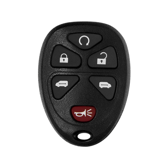 For GM 2005-2011 6-Button KOBGT04A (PN:15114376) w/Slidding door 315Mhz Keyless Entry Remote #1405
