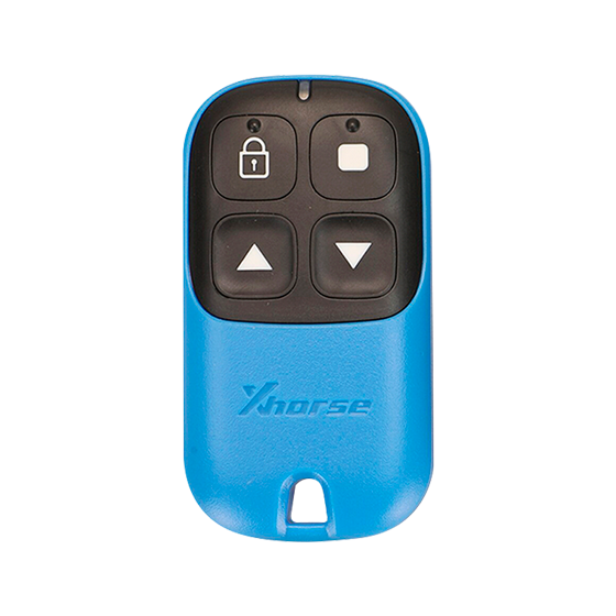 Xhorse Universal Wired Remote Garage Door 4-Button BLUE Color XKXH04EN