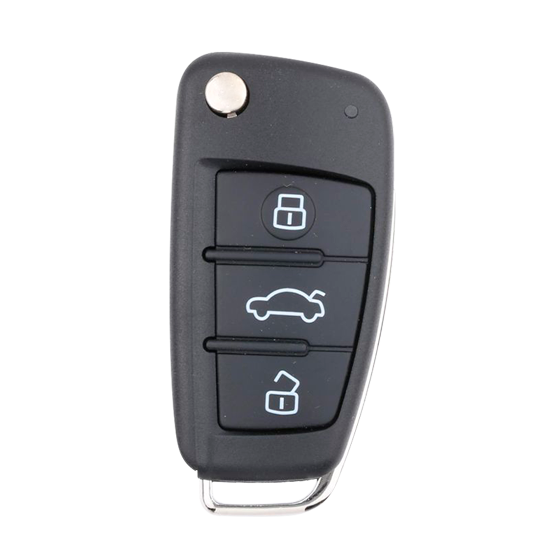 Xhorse Universal Wired Remote Flip Key for AUDI A6L Style Silicagel 3-Button w/Trunk XKA600EN