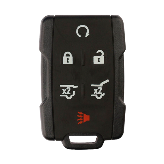 For GM 2014-2019 6-Button (Black) M3N-32337100 (PN:13577766) w/RS Keyless Entry Remote #217
