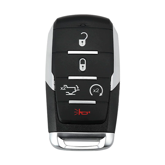 For Dodge RAM 1500 2019-2024 5-Button OHT-4882056 (PN:68291691AD) w/RS 4A Chip Hitag AES PCF7939M 433Mhz Smart Key #54