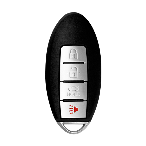 Metallo PREMIUM For Nissan Rogue 2014-2018 4-Button KR5S180144106 w/Hatch Smart Keys Shells (T) #1874