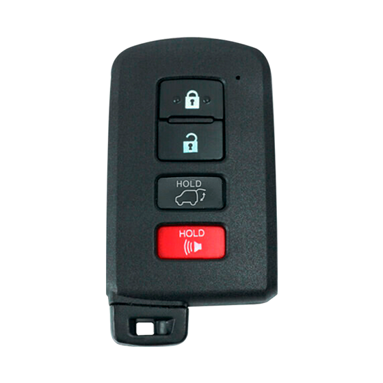 Metallo PREMIUM For Toyota (SUV's) 4-Button HYQ14FBA w/Hatch Smart Keys Shells (T) #1687