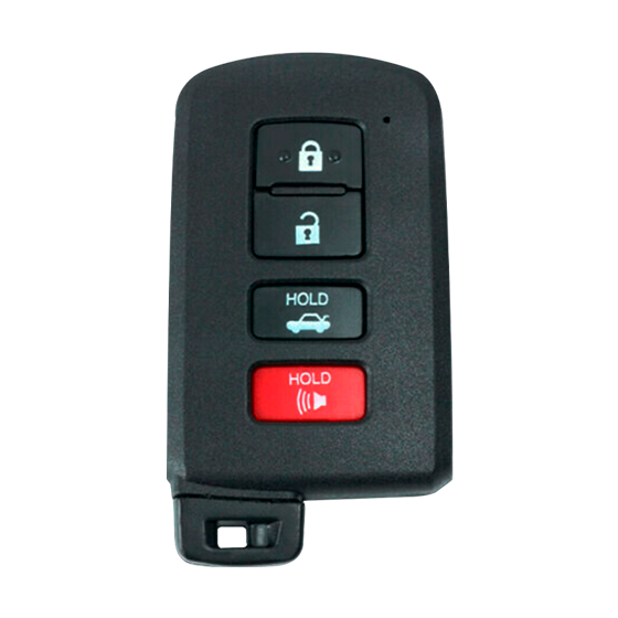 For Toyota 4-Button HYQ14FBA w/Trunk & Hold Smart Keys Shells #1686