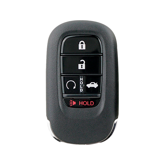 Metallo PREMIUM For Honda Accor 2022 5-Button KR5TP-4 (PN:72147-T20-A11) w/Trunk & RS Smart Keys Shells (T) #1651