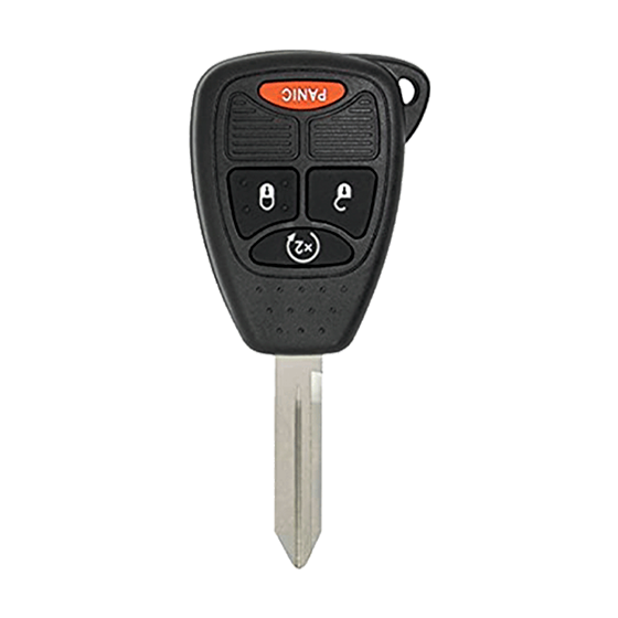 For Chrysler-Dodge-Jeep 4-Button OHT692427AA Y159 Blade Remote Head Key Shell (E) #1591