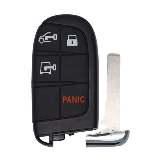For Ram ProMaster 1500-3500 2022-2024 4-Button M3N-40821302 (PN:7FF24LXHAB ) w/Rear Door Unlock 433Mhz Smart Key (S) #2508