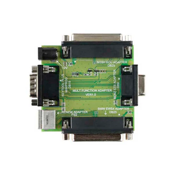 Xhorse Adapter Multi-function Renew/EWS4/EZS/Bosch for Key Tool/Mini Prog XDKP30GL
