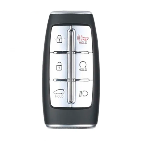 For Hyundai GENESIS G70 2021-2023 6-Button TQ8FOB4F36 (PN:95440-AR000) w/Hatch & Rmt Star (47 Chip) 433Mhz Smart Key #355