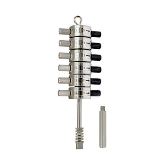 Original Lishi Premium Tibbe Decoder 6-Cut for Ford-Jaguar PFTPD Ign/Dr/Bt with case #L1099