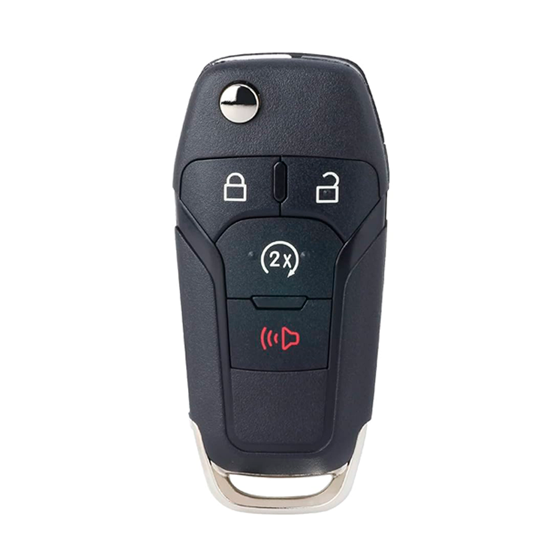 For Ford 4-Button N5F-A04TDA w/RS Flip Key Shell #1833