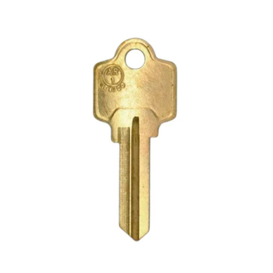 AR1 (N1179) Arrow 5-Pin BRASS Finish Key (JMA) #2286