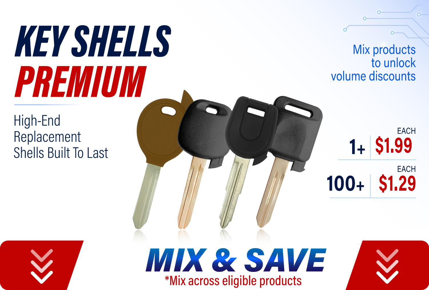 Premium Key Shells